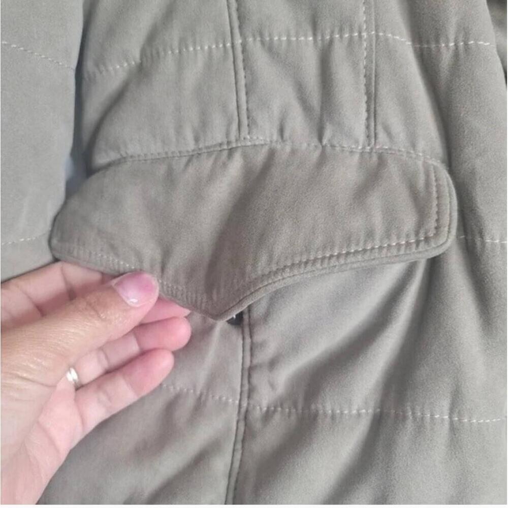 Cc Collection O. Wear Corneliani Suede Sueretto Jacket taupe sz 44 - Picture 4 of 16
